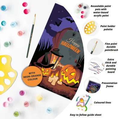 Malowanie po numerach CreArt - Halloweenowy nastr�j Ravensburger