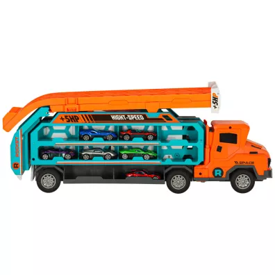 Tor wycigowy samochodowy laweta transporter