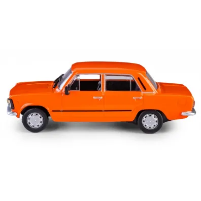 POLSKA KOLEKCJA MOTORYZACJI-Polski Fiat 125p MR POMARA�CZOWY 1 43 Daffi