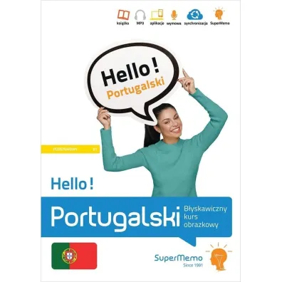 Hello! Portugalski. B�yskawiczny kurs obrazkowy (poziom A1) - Natalia Wajda