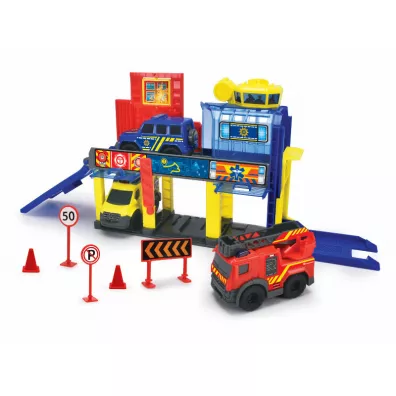 SOS Mini Stacja ratownicza   3 pojazdy Dickie Toys