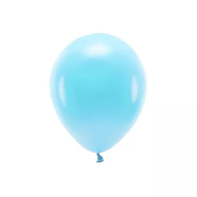 PartyDeco Balony Eco jasno niebieskie 30 cm