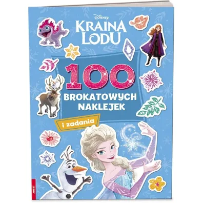 Kraina Lodu. 100 Brokatowych naklejek