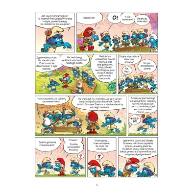 Z�y czar Wr�ki Kwiatuszki. Smerfy i wioska dziewczyn. Tom 8