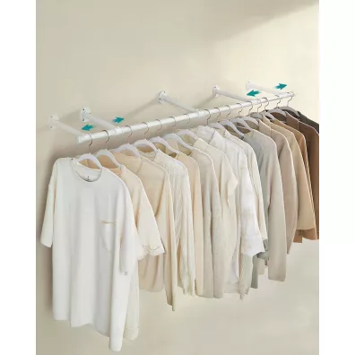 Songmics Wieszak cienny ze stali biay 170 cm