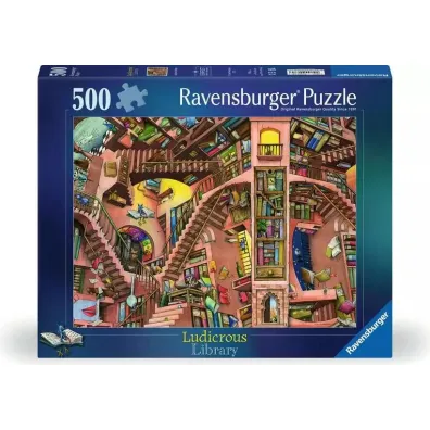 Puzzle 500 el. 2D Fantastyczna biblioteka Ravensburger