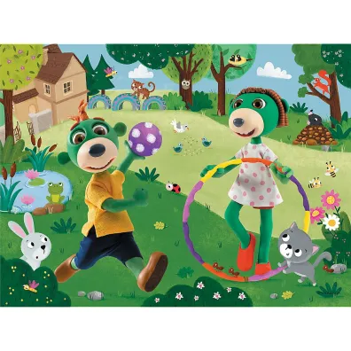 Puzzle 30 el. Aktywny dzie� Trefl