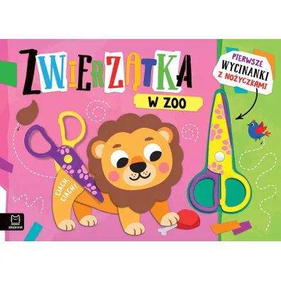 Pierwsze wycinanki z no�yczkami. Zwierz�tka w zoo - Agnieszka Bator