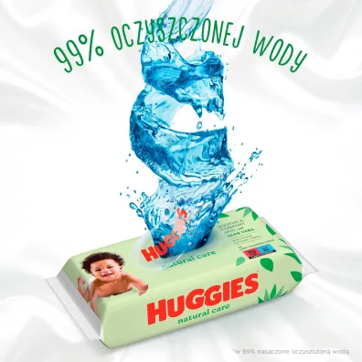 Huggies Chusteczki nawil�ane Natural Care 56 szt.