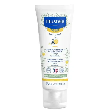 Mustela Bebe Enfant Nourishing Cream With Cold Cream nawil�aj�cy i relaksuj�cy krem dla dzieci 40 ml