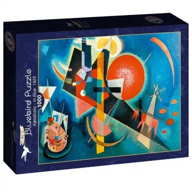 Puzzle 1000 el. Niebieski, Kandynski, 1925 Bluebird Puzzle