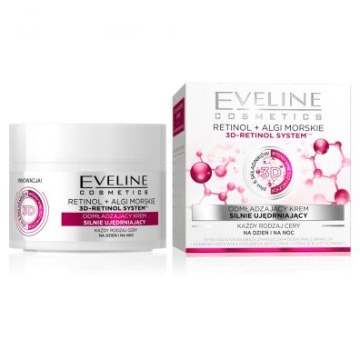 Eveline Cosmetics Retinol+ Algi Morskie odmadzajcy krem silnie ujdrniajcy dzie/noc 50 ml