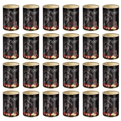 Piper Karma mokra dla psw z wtrob woow Zgrzewka 24 x 400 g