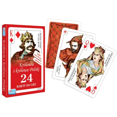 Karty 24 Kr�lowie i kr�lowe Polski