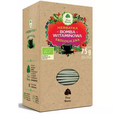 Dary Natury Herbatka bomba witaminowa 75 g Bio