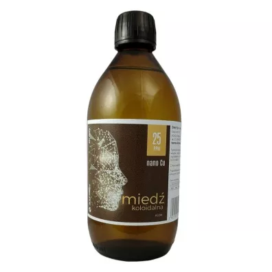 Zoke Alcheo Niejonowa Mied� koloidalna 25 ppm 500 ml