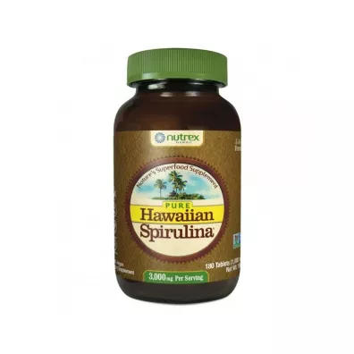 Kenay Spirulina hawajska 1000 mg - suplement diety 180 tab.