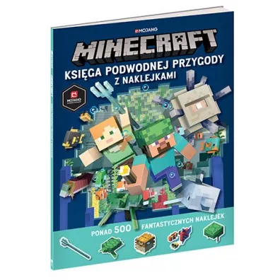 Minecraft. Ksiga podwodnej przygody z naklejkami - Stephanie Milton