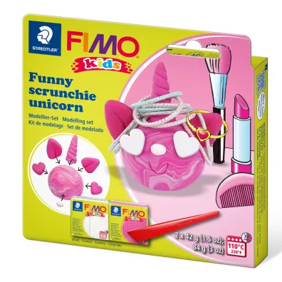 Staedtler Zestaw FIMO Kids, Jednoro�ec, 2 x 42g + akcesoria