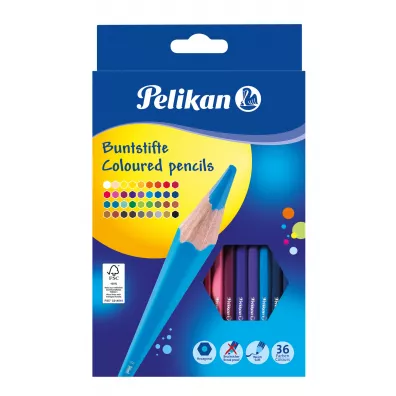 Pelikan Kredki owkowe 36 kolorw