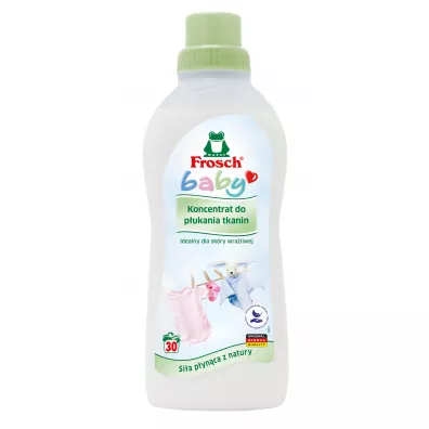 Frosch Baby Pyn do pukania tkanin koncentrat dla niemowlt i dzieci 750 ml GRATIS
