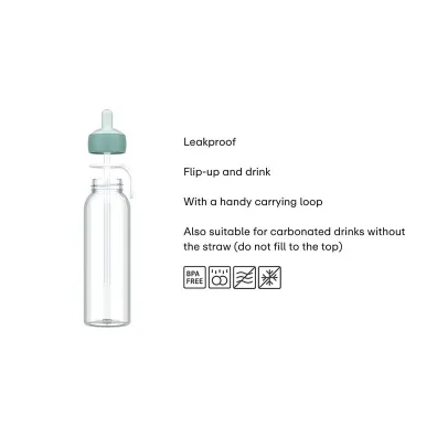 Mepal Butelka flip-up Campus Cool Mint 107452090300 500 ml