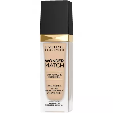 Eveline Cosmetics Wonder Match Foundation luksusowy podk�ad dopasowuj�cy si� 10 Light Vanilla 30 ml