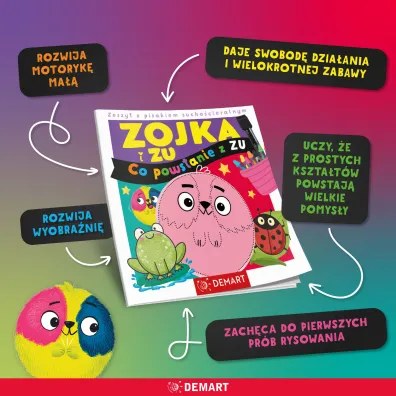 Zojka i Zu. Co powstanie z Zu? Zeszyt z pisakiem sucho�cieralnym