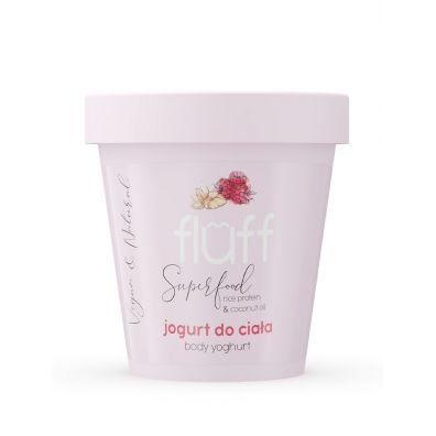 Fluff Body Yoghurt jogurt do ciała Maliny z Migdałami 180 ml