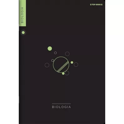 Top-2000 Zeszyt A5 Biologia kratka 60 kartek 10 szt.