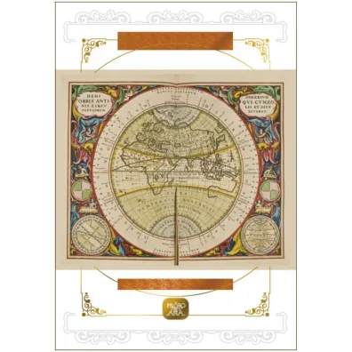 DaVinci Karnet B-3J 515 004 + koperta Mapa Hemi Orbi 16x23 cm