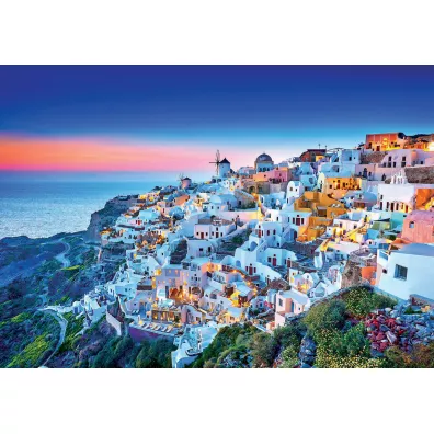 Puzzle 1500 el. Santorini, Grecja Educa