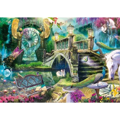 Puzzle PQ 1000 el. Tajemniczy ogr�d Schmidt