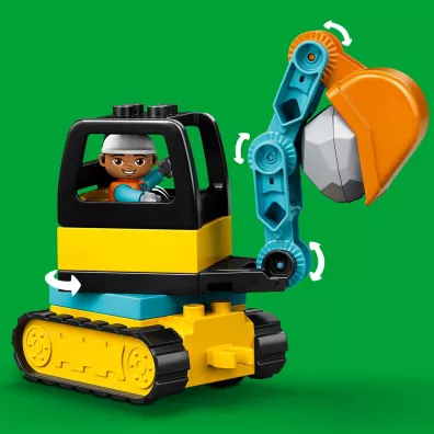 LEGO DUPLO Ciarwka i koparka gsienicowa 10931