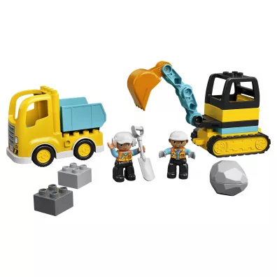 LEGO DUPLO Ciarwka i koparka gsienicowa 10931