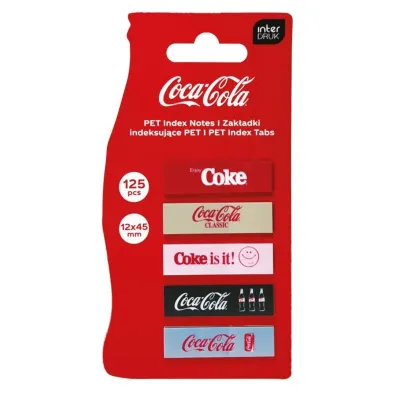 Interdruk Zak�adki indeksuj�ce PET Coca-Cola