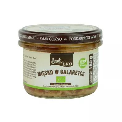 Smak Eko Mi�sko w galaretce 180 g Bio