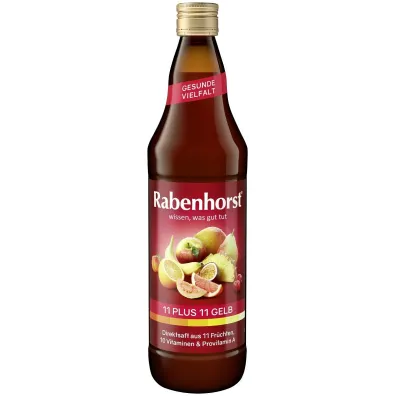 Rabenhorst Sok wieloowocowy (��ty) multiwitamina 11 plus 11 NFC 750 ml