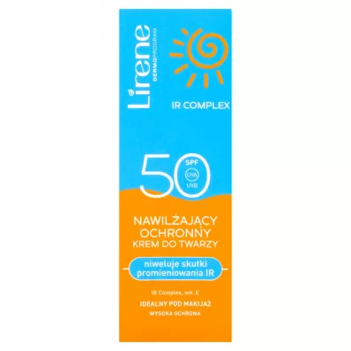 Lirene Sun nawil�aj�cy ochronny krem do twarzy SPF50 40 ml