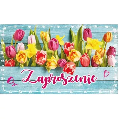 Zaproszenie Urodziny (10szt)
