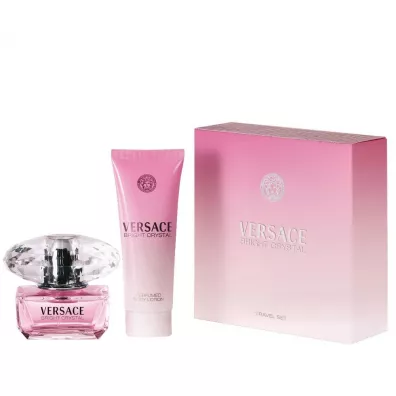 Versace Zestaw Bright Crystal Woda toaletowa spray 50ml + Balsam do ciaa 100ml