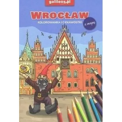 Wroc�aw - kolorowanka i ciekawostki z map�