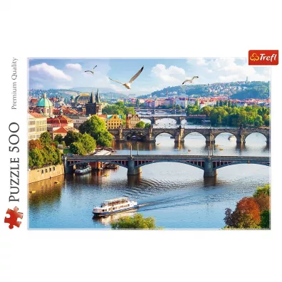 Puzzle 500 el. Praga, Czechy Trefl