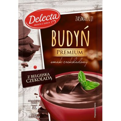 Delecta Budy Premium smak czekoladowy z belgijsk czekolad 47 g