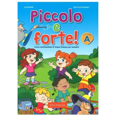 Piccolo e forte! A podr�cznik+CD - Maria Carla Borgagni