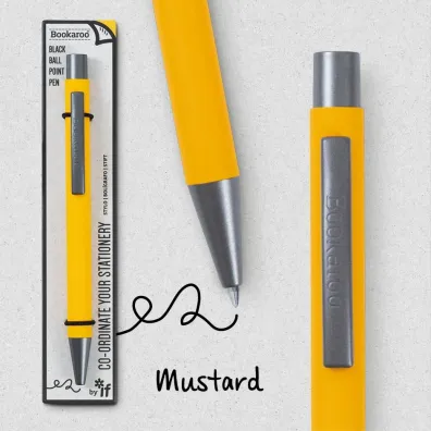 If D�ugopis Bookaroo Mustard czarny