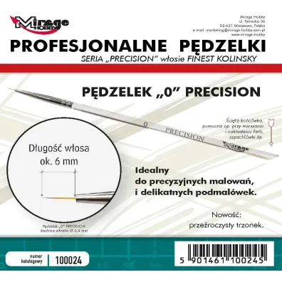 P�dzelek Precision Kolinsky 0