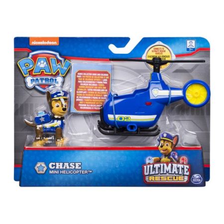 Figurka z mini pojazdem Psi Patrol - Chase