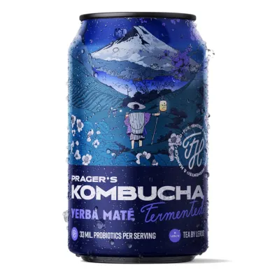 Pragers Kombucha Yerba Mate 330 ml