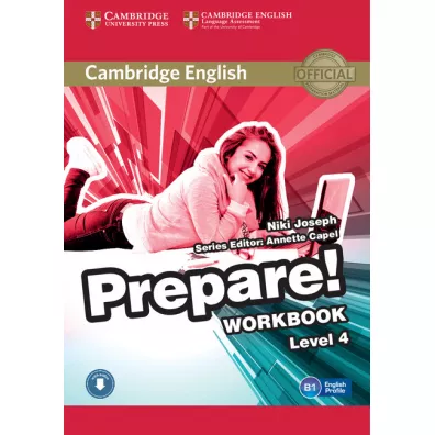 Cambridge English Prepare! Level 4 Workbook with Audio - Annette Capel, Niki Joseph